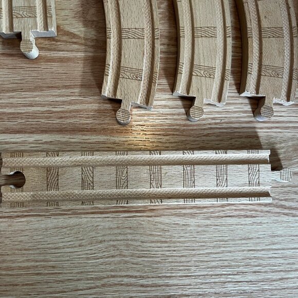 Thomas Train Wooden Railway Wood Track - Picture 4 of 7